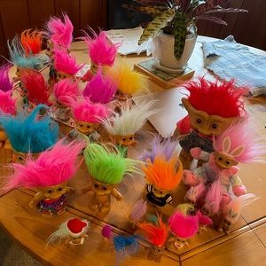 Vintage Trolls from 1990s, Total 35